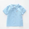 Baby and Infant Boys Bear Button-Down Shirt