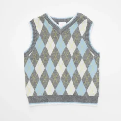 Baby Boy Vest Boys Harvard Knit