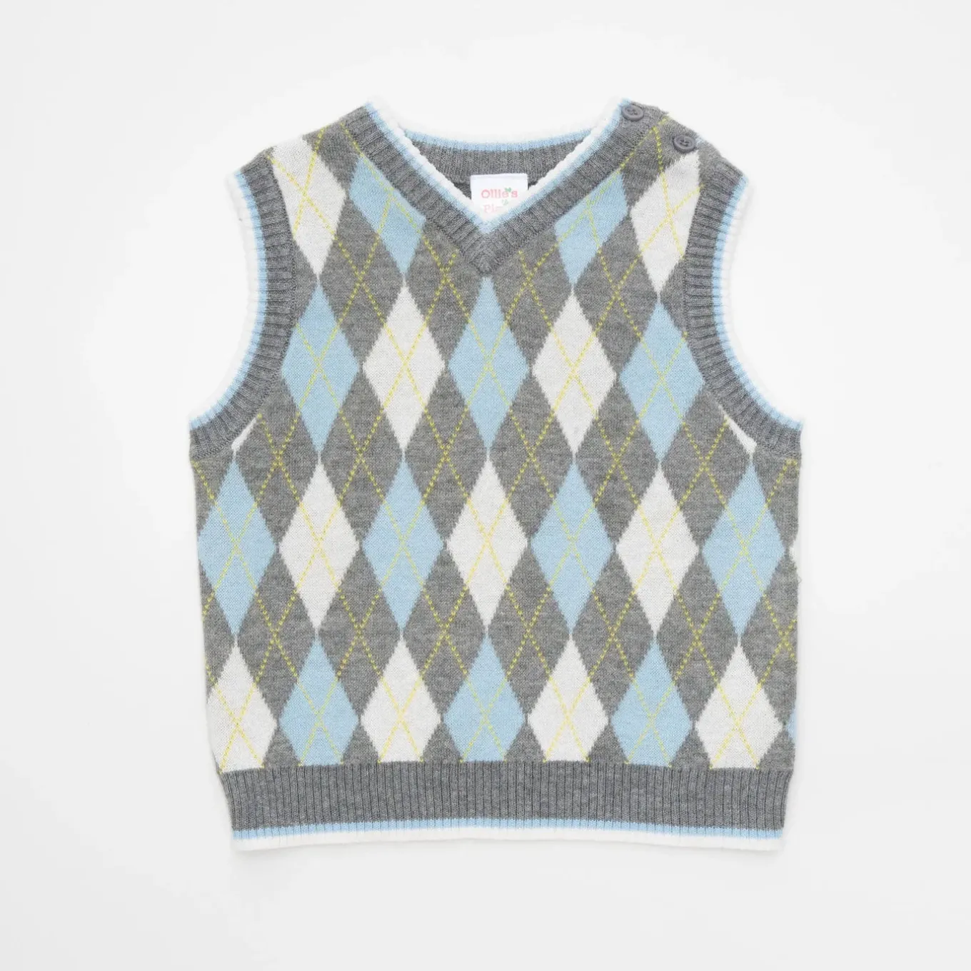 Baby Boy Vest Boys Harvard Knit