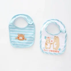 Baby Boys Beary Best Friends Bib Set