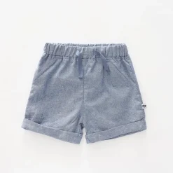Baby Boys Chambray Denim Shorts