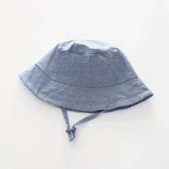 Baby Boys Chambray Denim Bucket Hat