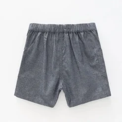 Baby Boys Dark Chambray Denim Shorts