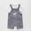 Baby Boys, Ellie and Friends Shortalls Set