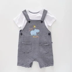 Baby Boys, Ellie and Friends Shortalls Set