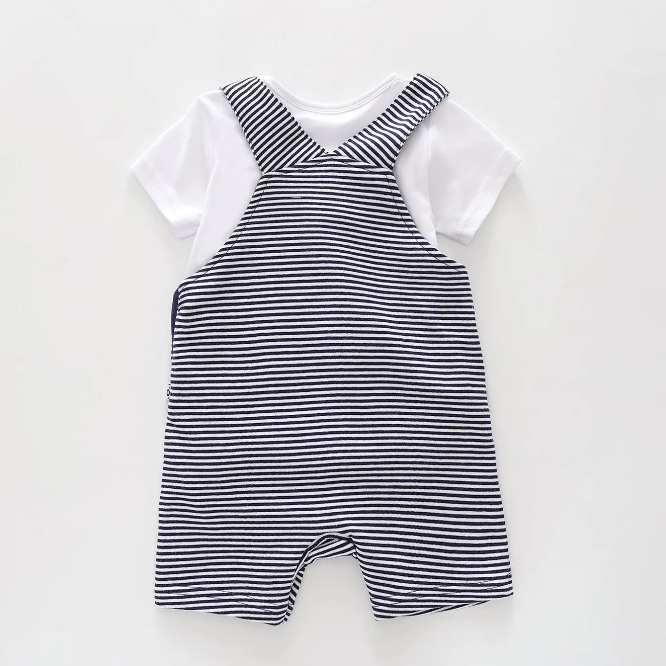 Baby Boys, Ellie and Friends Shortalls Set