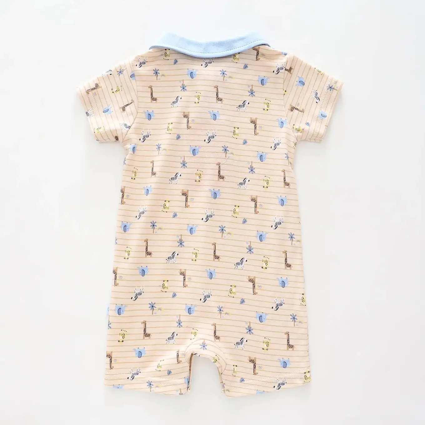Baby Boys, Love Mum and Dad Collared Romper