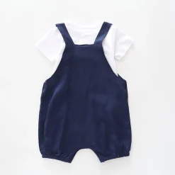 Baby Boys Nicely Nautical Overalls Set