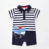 Baby Boys, Whaley Cute 2-in-1 Collared Romper