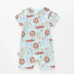 Baby Boys, Zoo Crew Zip-up Romper