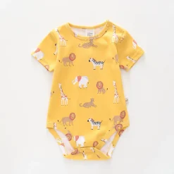 Baby Boys Zoo-fari Bodysuit