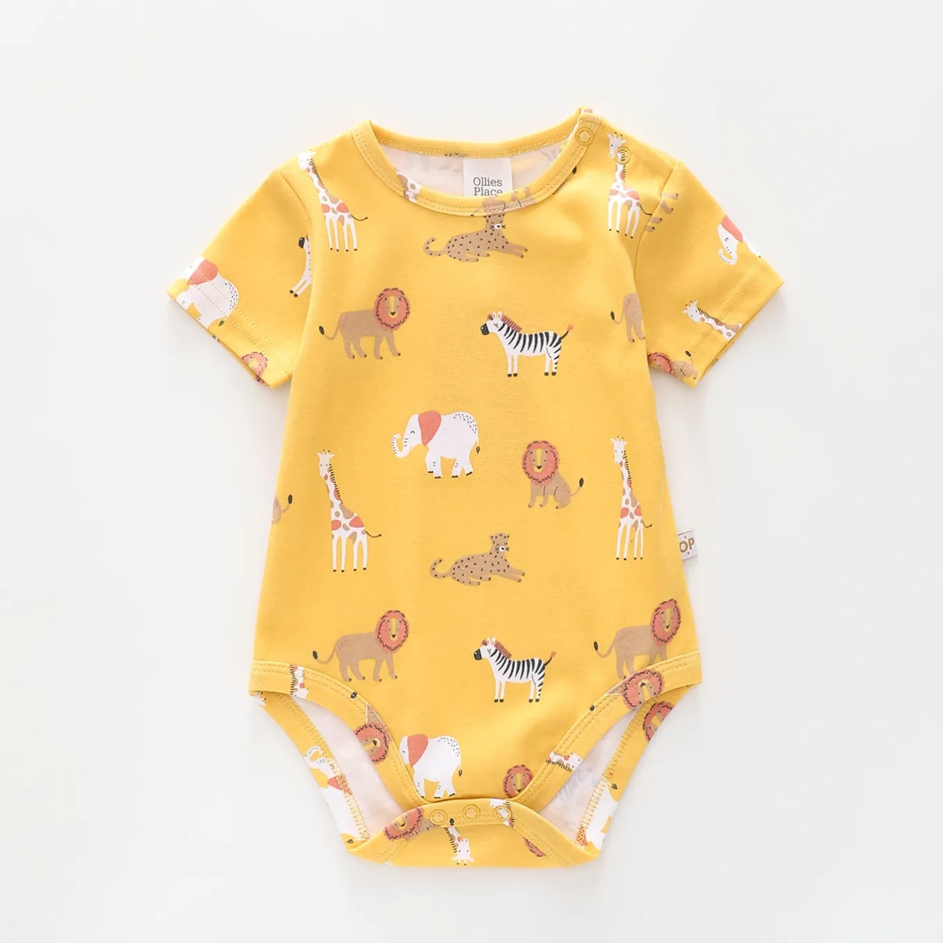 Baby Boys Zoo-fari Bodysuit