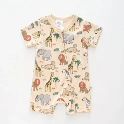 Baby Boys Zoo-fari Romper