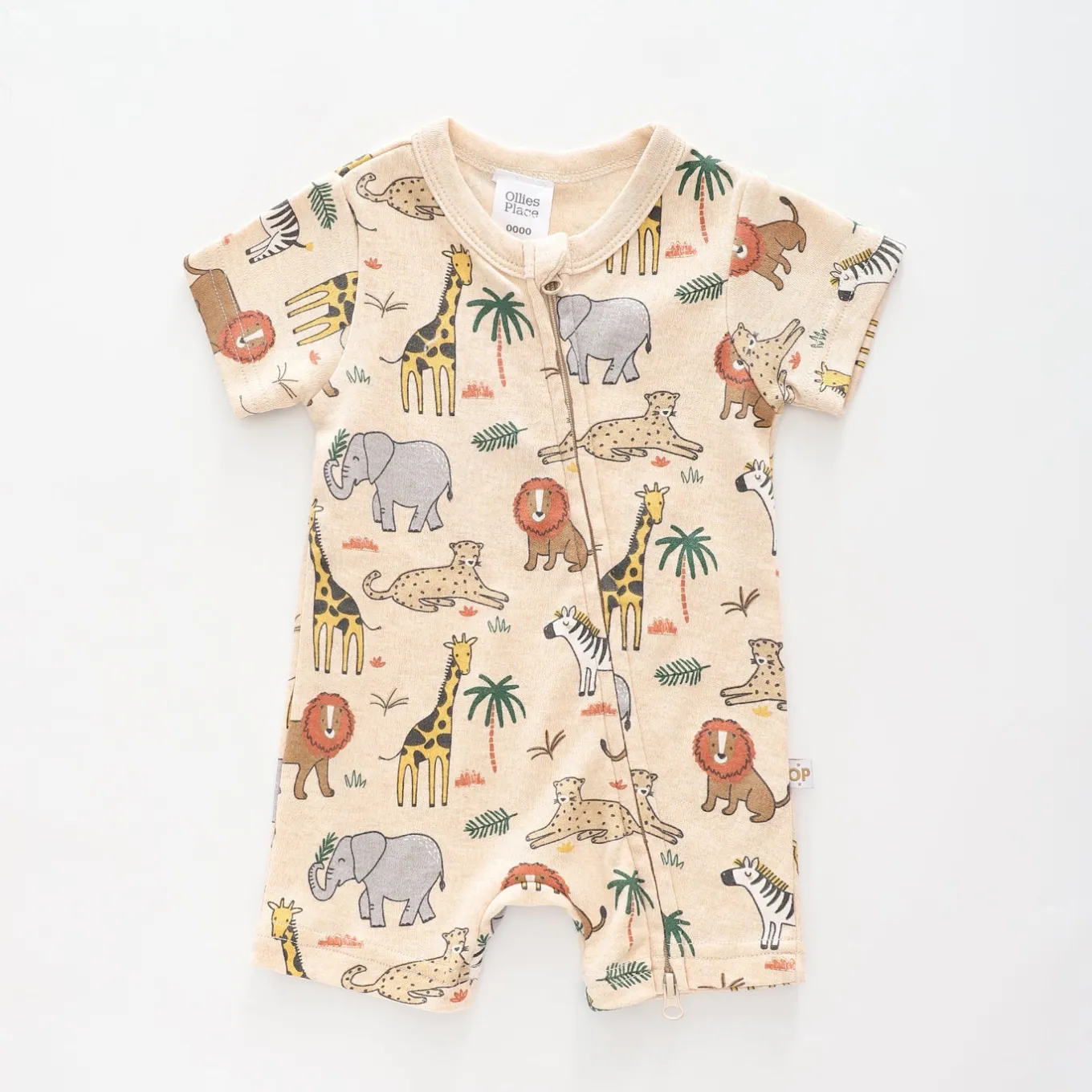 Baby Boys Zoo-fari Romper
