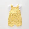 Baby Girls, Aussie Blossom Sunsuit Set