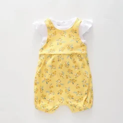 Baby Girls, Aussie Blossom Sunsuit Set