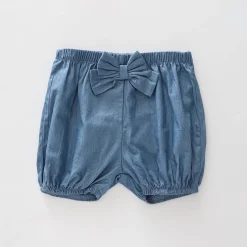 Baby Girls, Chambray Bloomer Shorts