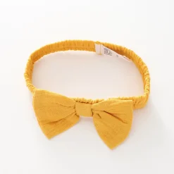 Baby Girls Gold Cheesecloth Headband