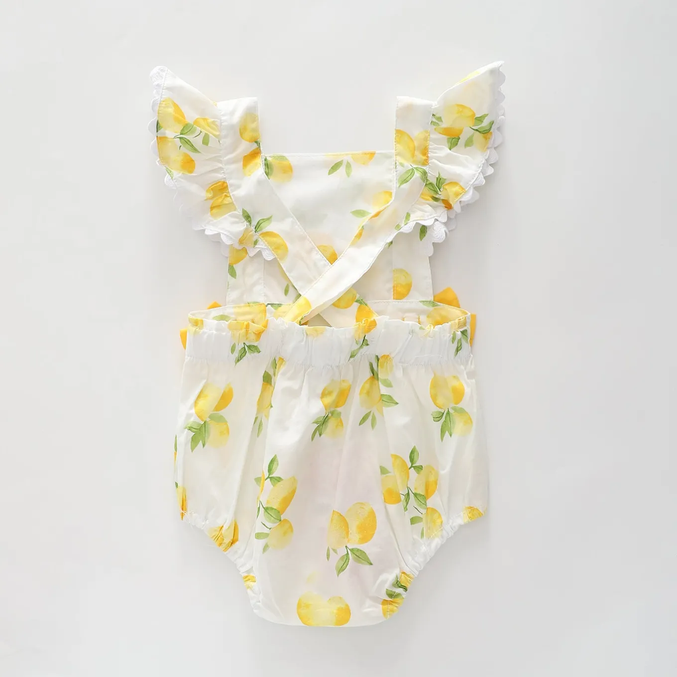 Baby Girls, Lemon Print Sunsuit
