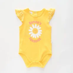 Baby Girls, Nannas Sunshine Bodysuit