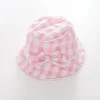 Baby Girls Pretty Pink Gingham Sunhat