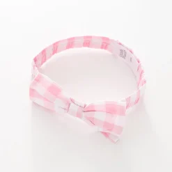 Baby Girls Pretty Pink Gingham Headband