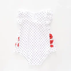 Baby Girls, Pretty Poppy Romper Dress