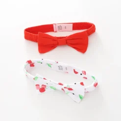 Baby Girls Sweet Cherry Headbands 2 Pack