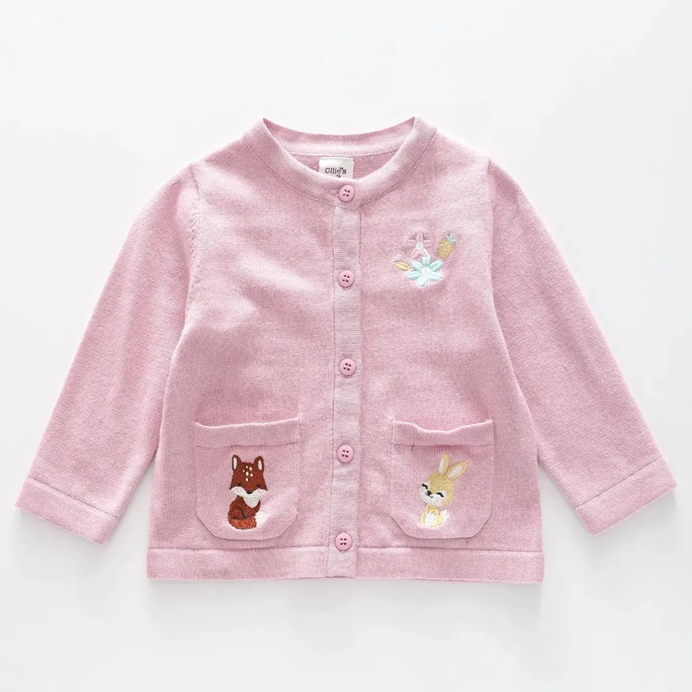 Baby Girls' Woodland Knit Cardigan