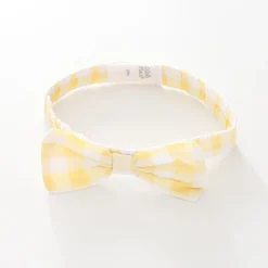 Baby Girls Yellow Gingham Headband
