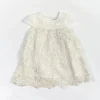 Baby Infant Girl Ivory Dress Lace Formal Dress