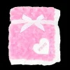 Baby Rose Fur Blanket Pink
