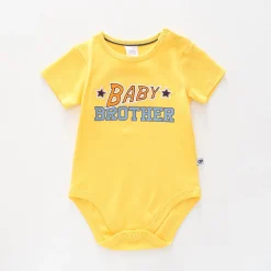 Baby Slogan Bodysuit, Baby Brother
