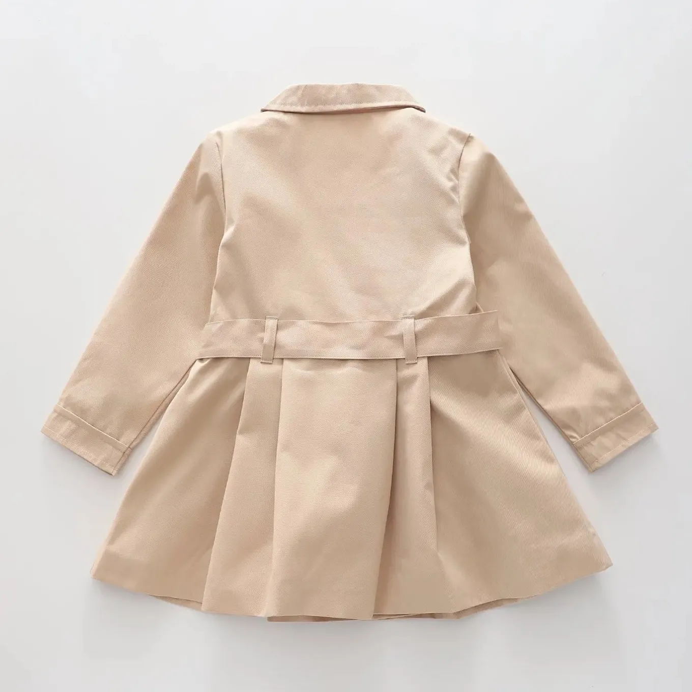 Beige, Junior Girls Trench Coat