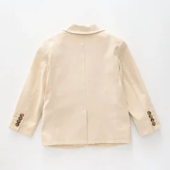 Beige Linen Blazer