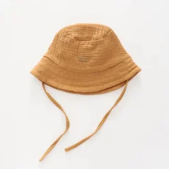 Biscuit Cheesecloth Bucket Hat