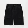Black Cargo Shorts