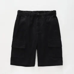 Black Cargo Shorts