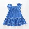 Blue and White Dress