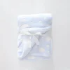 Blue and white spot Plush Blanket