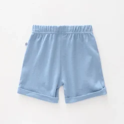 Blue Casual Shorts