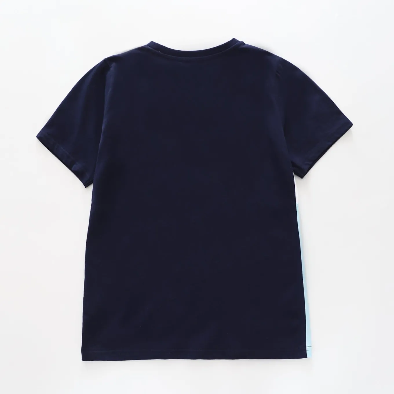Blue Spliced Tee