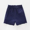 Blue Woven Shorts