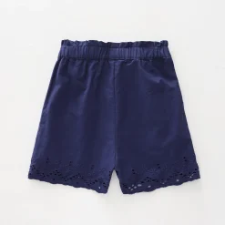Blue Woven Shorts