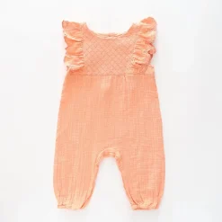 Boho Cheesecloth Romper