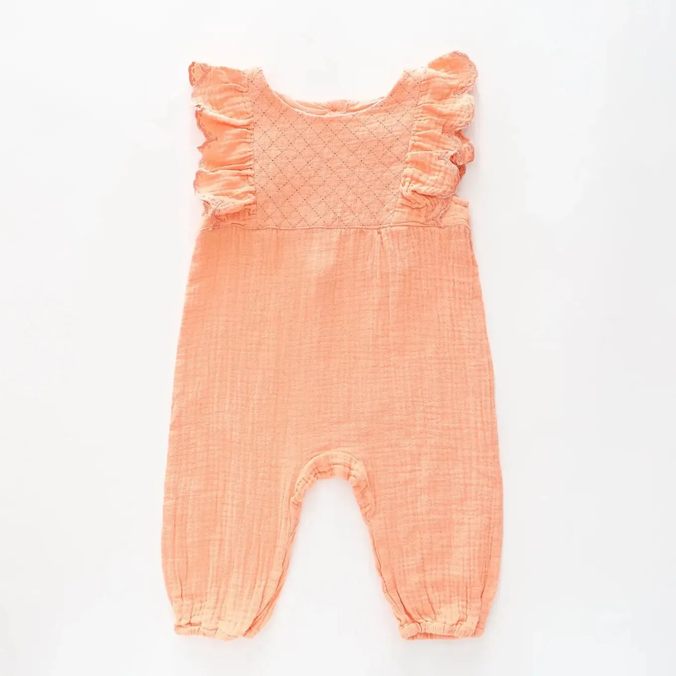 Boho Cheesecloth Romper