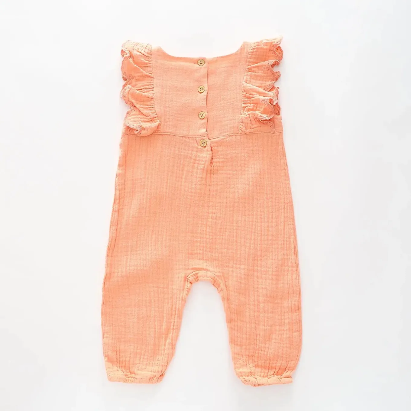 Boho Cheesecloth Romper