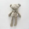 Bow Tie Grey Bear Toy