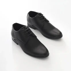 Boys Black Formal Lace Up Shoes