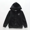Boys' Black Zip Hoodie Jumper
